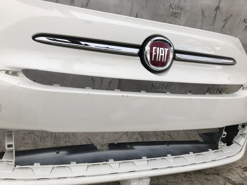 FIAT 500 LOUNGE FACELIFT 2015-23 FRONT BUMPER & TOP BADGE LOGO 735619491