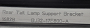 RANGE ROVER EVOQUE L538 REAR RIGHT O/S TAILLIGHT SUPPORT BRACKET BJ32-17E800-A