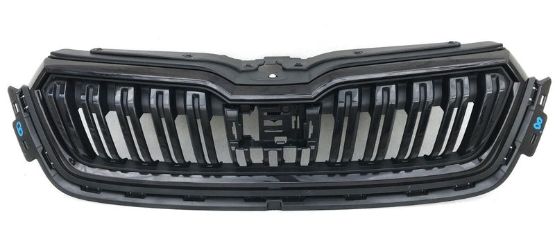 SKODA KAMIQ MONTE CARLO 19-23 FRONT BUMPER RADIATOR GRILL GRILLE & TOP COVER
