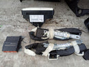 FIAT 500 ABARTH 08-15 FULL SET DASHBOARD 5x AIRBAG CRASH ECU MODULE 4x SEATBELTS