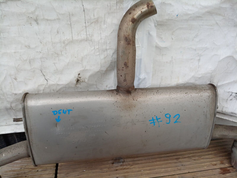 VW GOLF MK7 2012-2019 EXHAUST SILENCER MUFFLER GENUINE 5Q6253611DD