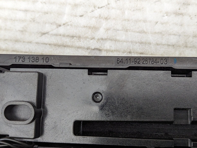 BMW 3 SERIES F30 2011-2019 HEATER CLIMATE CONTROL PANEL 9226784 GENUINE