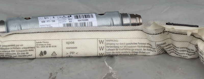 MERCEDES C-CLASS W204 07-11 FRONT DRIVER O/S ROOF AIRBBAG CURTAIN A2048600605