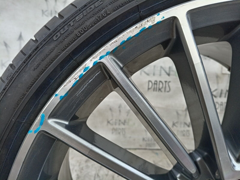 MERCEDES S W221 AMG REAR ALLOY WHEEL RIM 21" 10Jx21H2 ET48 TYRE 285x30