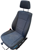 BMW X1 E84 2009-15 GENUINE FRONT SEAT LEFT PASSENGER SIDE in BLACK / GREY