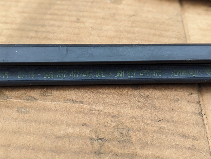 VW GOLF MK7 2012-2020 FRONT LEFT N/S DOOR WINDOW MOLDING TRIM 5G4837477