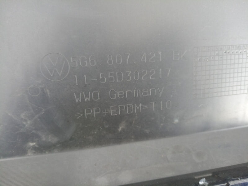 VW GOLF MK7 2013-2017 REAR BUMPER GENUNE PDC 5G6807421BK