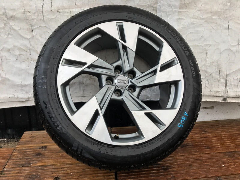 AUDI Q4 E-TRON GENUINE ALLOY WHEEL RIM 20' 9Jx20H2 ET38 & TYRE 255x50 R20
