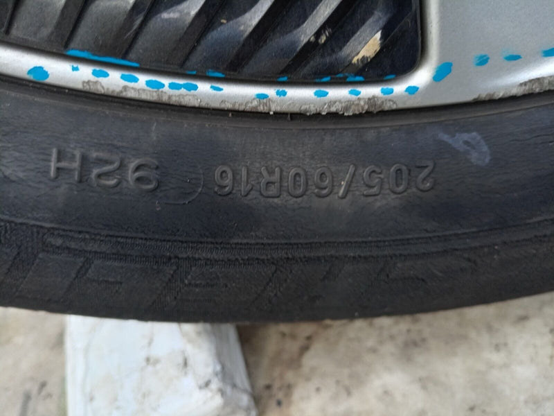 KIA NIRO MK1 GENUINE ALLOY WHEEL RIM 16" 6.5Jx16H2 ET45 & TYRE 205x60 R16