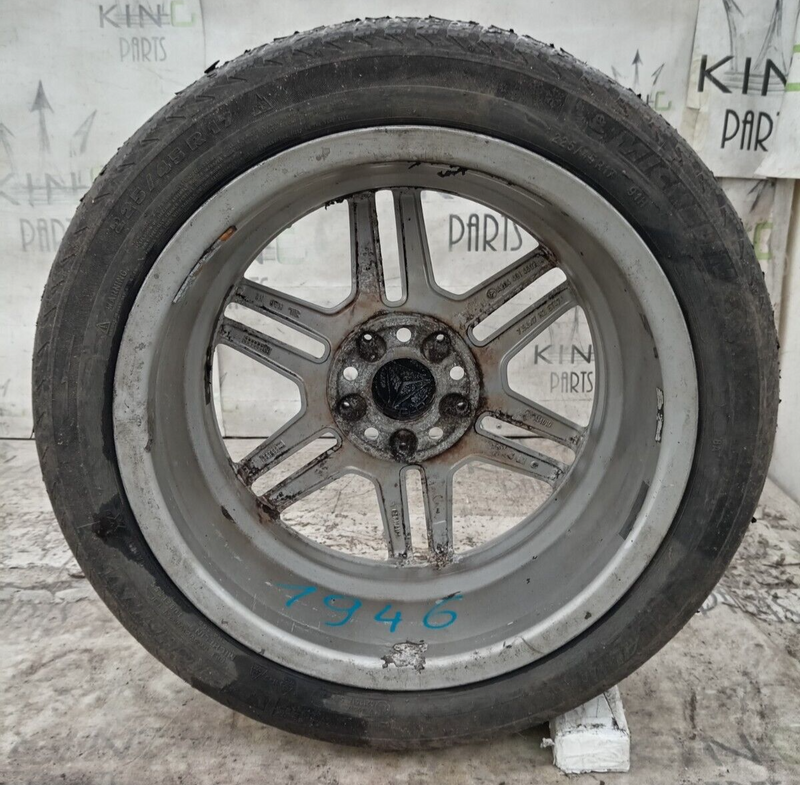 MERCEDES W204 AMG FRONT ALLOY WHEEL RIM 17" 7.5Jx17H2 ET47 & TYRE 225x45