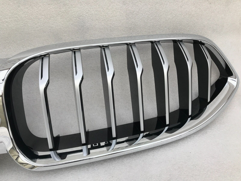 BMW 8 Series G14 G15 G16 FRONT BUMPER RADIATOR KIDNEY GRILL GRILLE iCAM 7449425