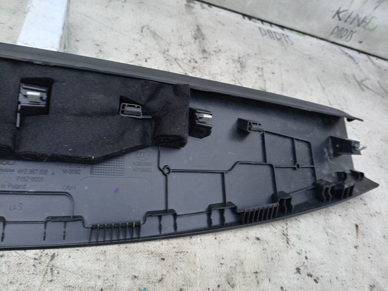 AUDI E-TRON 2018-ON BOOT LID TAILGATE TOP TRIM MOULDING COVER 4KE867606A