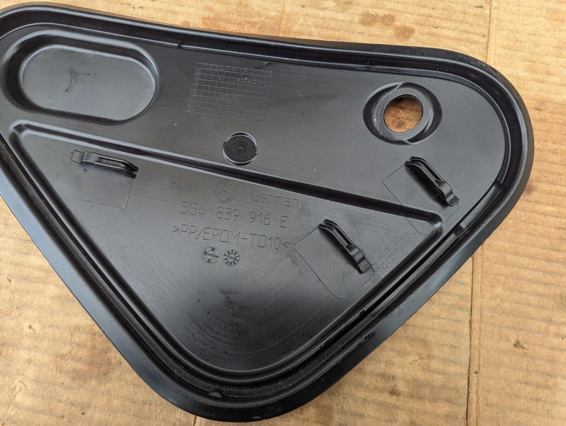 VW GOLF MK7 2012-2020 REAR RIGHT O/S DOOR COVER TRIM PLATE 5G4839916E GENUINE