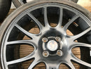 FIAT 500 ABARTH TYRE & SET 4x ALLOY WHEEL RIMS 17" 205x40x17 7J ET38
