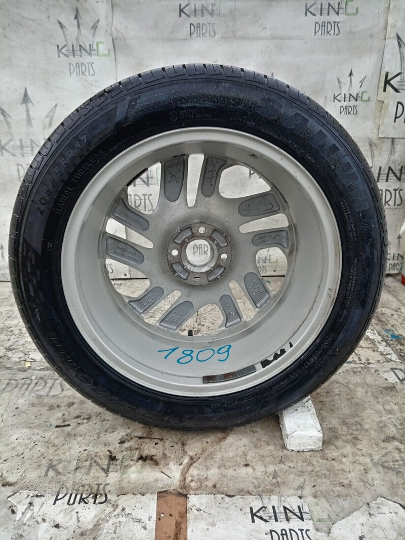 RENAULT CAPTUR 13-15 ALLOY WHEEL RIM 17" 6,5Jx17H2 CH40 TYRE 205/55/17 R19
