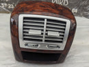 MERCEDES S-CLASS W221 06-13 REAR CENTER CONSOLE AIR VENTS WOOD TRIM A2218301054