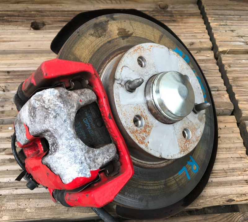 FIAT 500 ABARTH 1.4 PETROL LEFT SIDE REAR HUB WHEEL BEARING BRAKE CALIPER