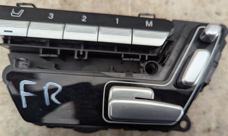 MERCEDES S-CLASS W221 06-13 FRONT DRIVER SEAT CONTROL SWITCH UNIT A2218701979