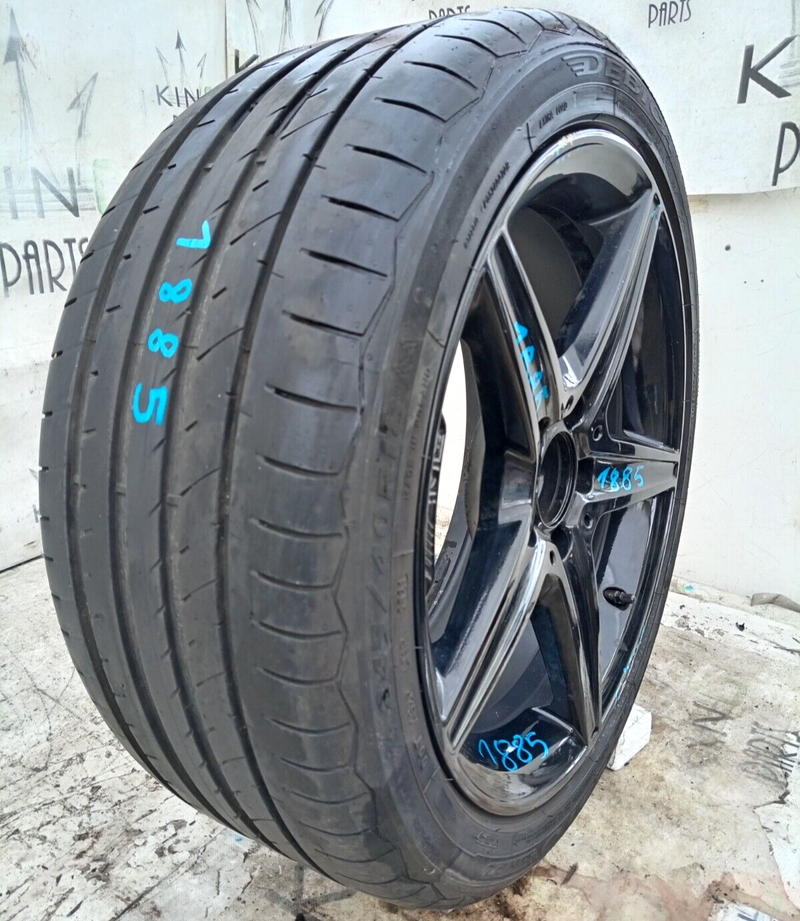 MERCEDES W205 AMG REAR ALLOY WHEEL RIM 18" 8.5Jx18H2 ET49 TYRE 245x40 R18