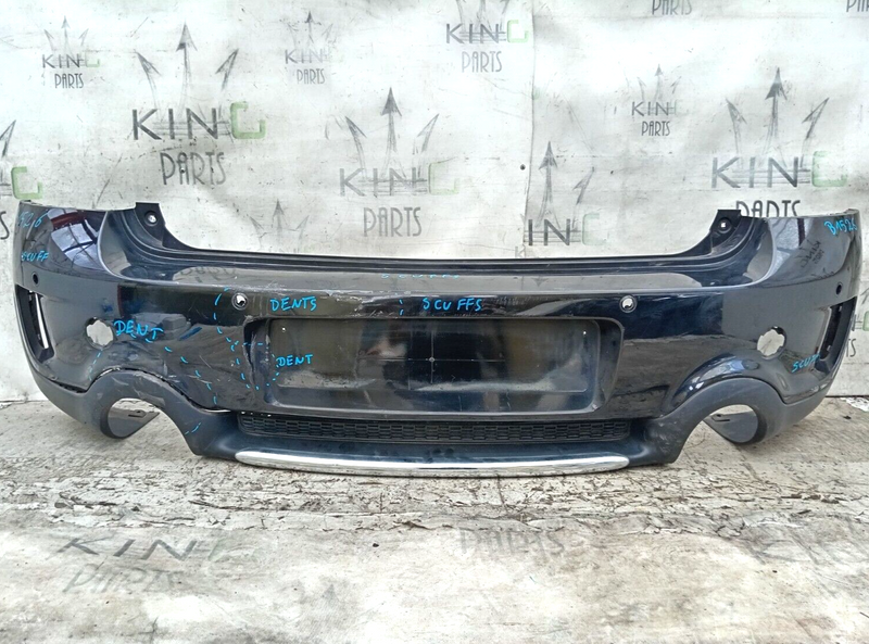 MINI COOPER SD COUNTRYMAN R60 LCI 2014-2016 REAR BUMPER GENUINE PDC
