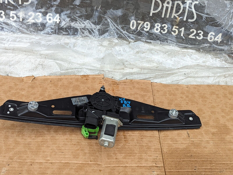 BMW X1 E84 2009-15 REAR RIGHT WINDOW REGULATOR & MOTOR 2990298 GENUINE