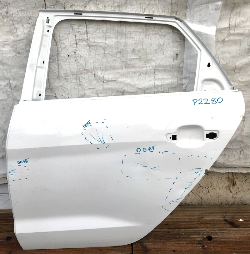 AUDI A1 GB 2018-ON GENUINE REAR DOOR PANEL LEFT PASSENGER SIDE 82G833311