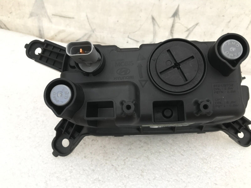 HYUNDAI TUCSON NX4e LCI 2024 GRILL FRONT BUMPER LEFT SIDE LED LIGHT DARK LH2
