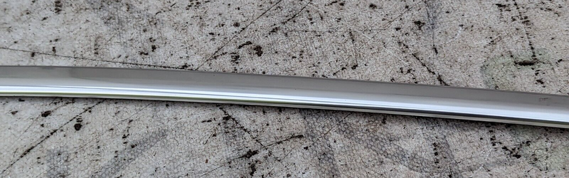 AUDI E-TRON 2018-ON LEFT N/S WINDOW GUIDE MOLDING TRIM STRIP 4KE837643 GENUINE