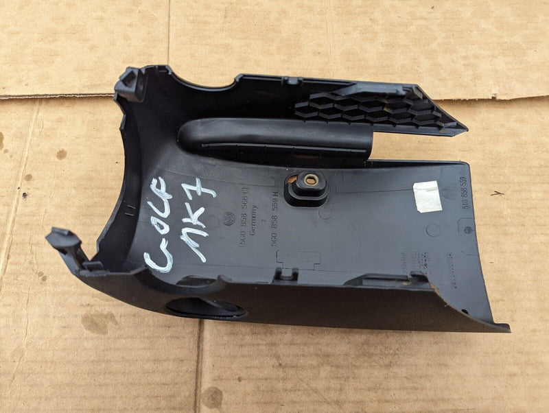 VW GOLF R MK7 2012-2020 STEERING COLUMN LOWER SURROUND TRIM COVER 5G0858566C