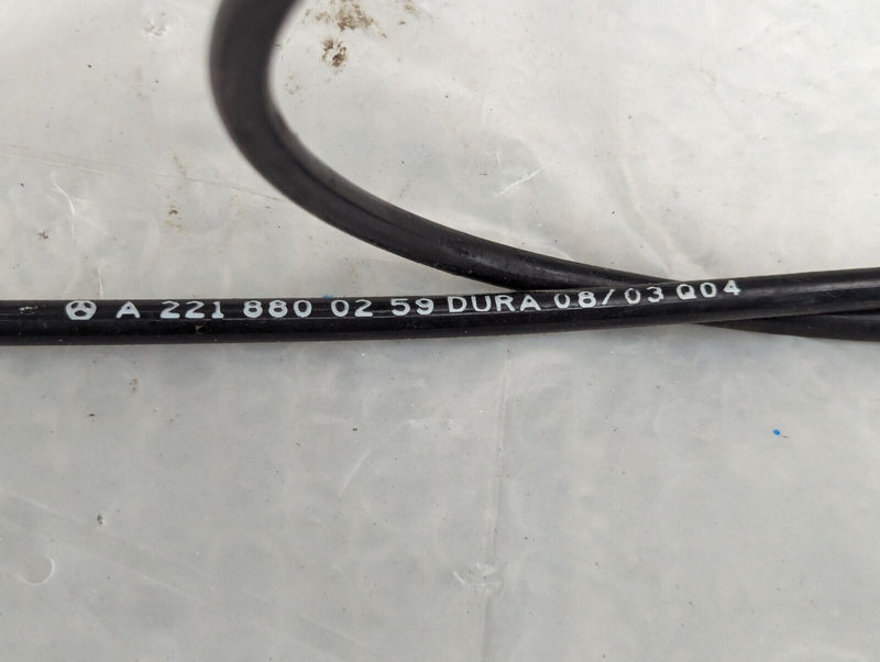 MERCEDES S-CLASS W221 06-13 BONNET HOOD LOCK RELEASE CABLE A2218800259 GENUINE