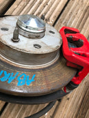 FIAT 500 ABARTH 1.4 PETROL RIGHT SIDE REAR HUB WHEEL BEARING BRAKE CALIPER