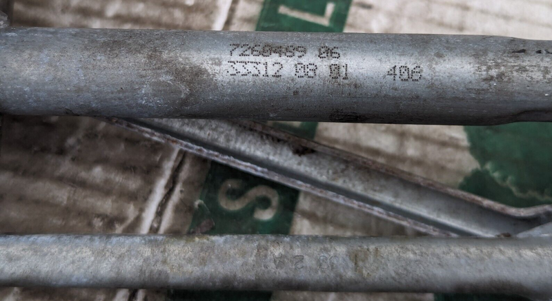 BMW 3 SERIES F30 2011-2019 FRONT WIPER MOTOR AND LINKAGE 7267504 GENUINE