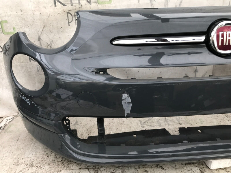 FIAT 500 POP FACELIFT 2015-2023 FRONT BUMPER & TOP BADGE LOGO 735619476