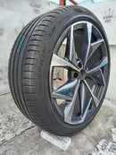 SKODA ENYAQ ALLOY WHEEL RIM 21" 21x9J-N ET42 & TYRE 255/40/21 5LA601025