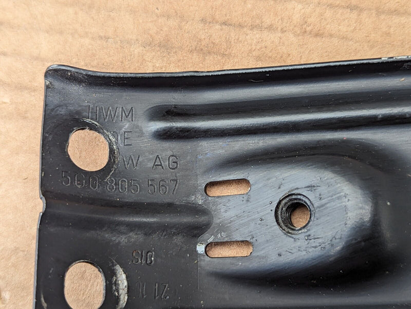 VW GOLF MK7 2012-2020 BONNET CENTER LOCK SUPPORT BRACKET 5G0805567 GENUINE