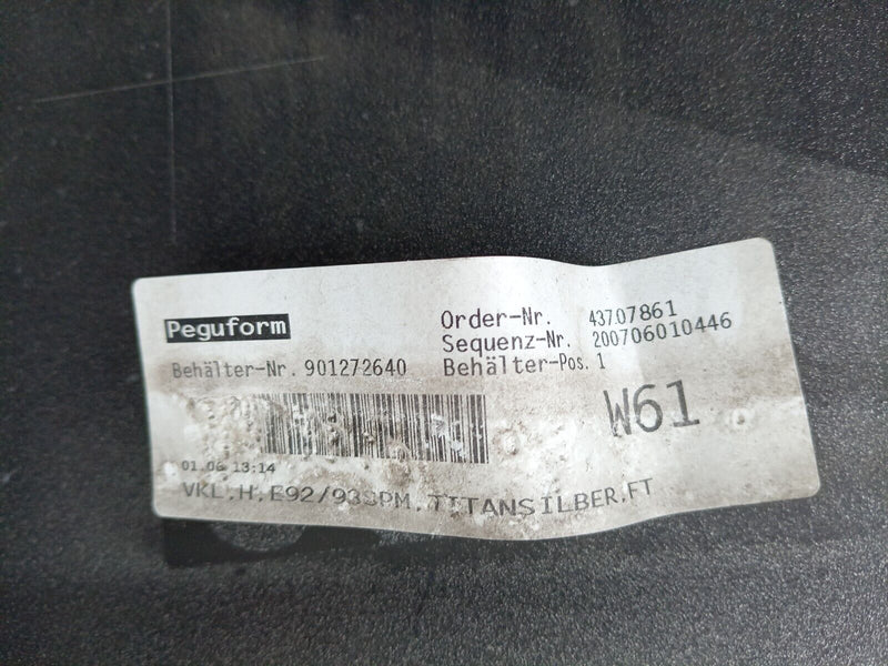 BMW 3 SERIES E92 E93 M SPORT REAR BUMPER PDC 51128041190