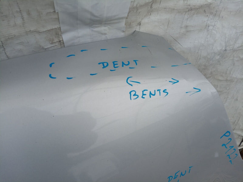 VAUXHALL COMBO D 2012-2018 GENUINE BONNET HOOD PANEL in SILVER