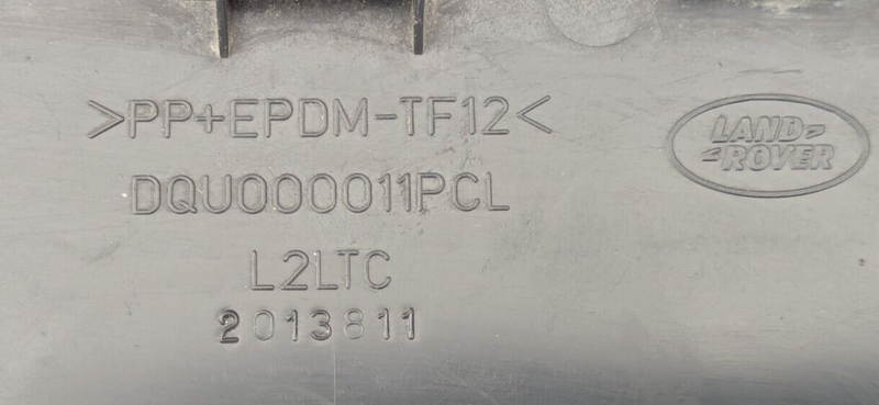 RANGE ROVER EVOQUE L538 2011-2015 REAR BUMPER COVER TOW BAR COVER DQU000011PCL