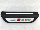 AUDI RS Q3 8U 11-18 REAR DOOR LEFT SIDE STEP PLATE SILL TRIM COVER 8U0.853.375D
