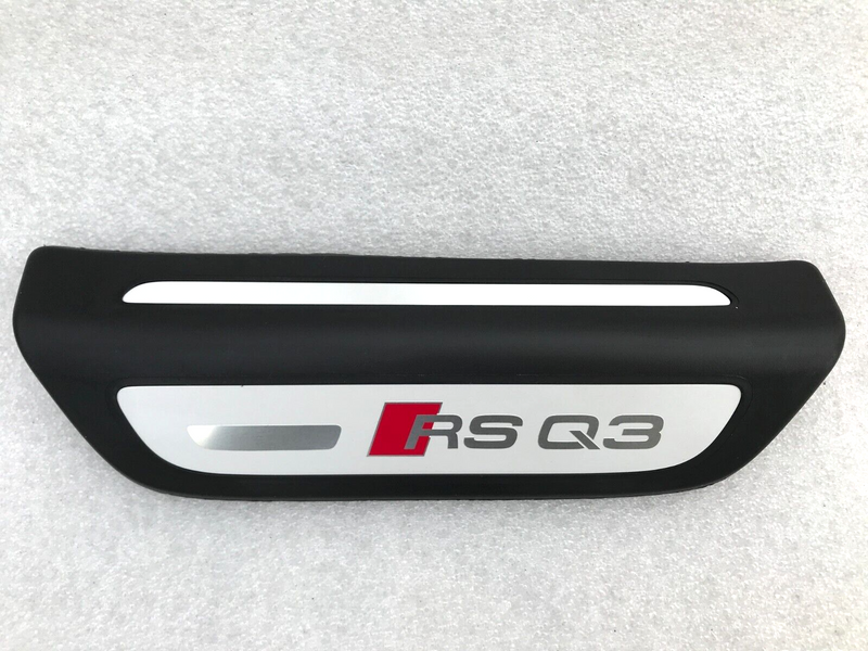 AUDI RS Q3 8U 11-18 REAR DOOR LEFT SIDE STEP PLATE SILL TRIM COVER 8U0.853.375D