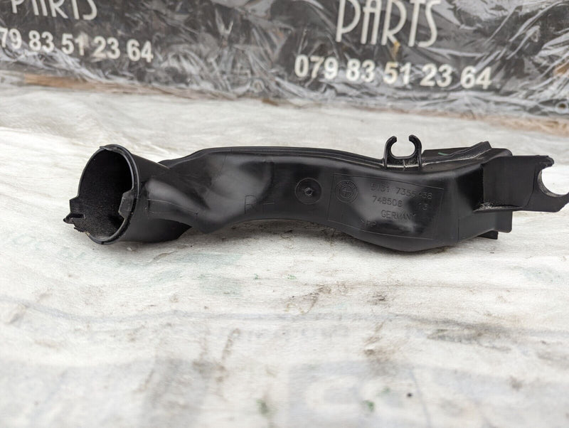 BMW X1 E84 09-15 RIGHT DISCHARGED AIR DUCT GENUINE 7355438