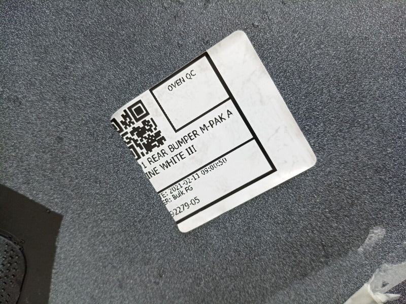 BMW X3 G01 M-SPORT 2017-2021 REAR BUMPER WITH PDC HOLES 8064829