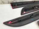 PORSCHE MACAN S T GTS **SET OF DOOR MOULDINGS 4x TRIM PANELS FRONT REAR LH RH