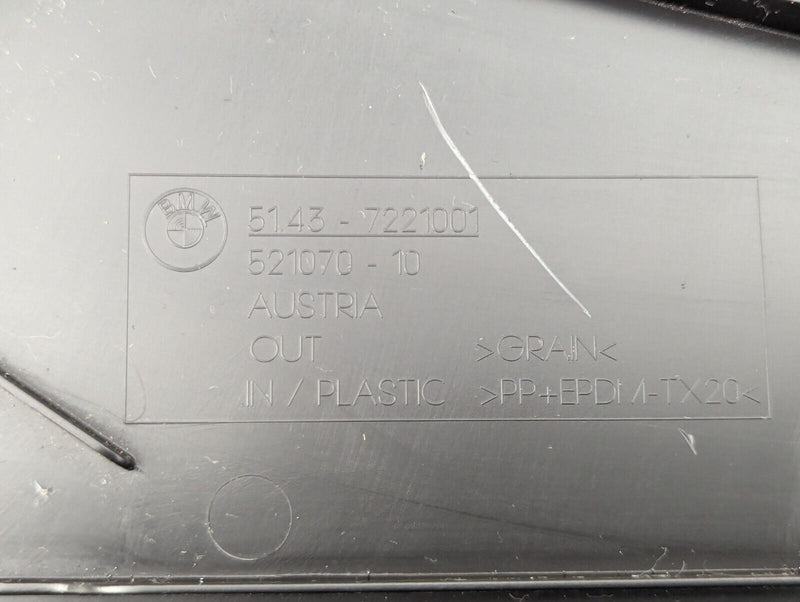 BMW 3 SERIES F30 2011-2019 FRONT LEFT N/S - B PILLAR LOWER COVER PANEL 7221001