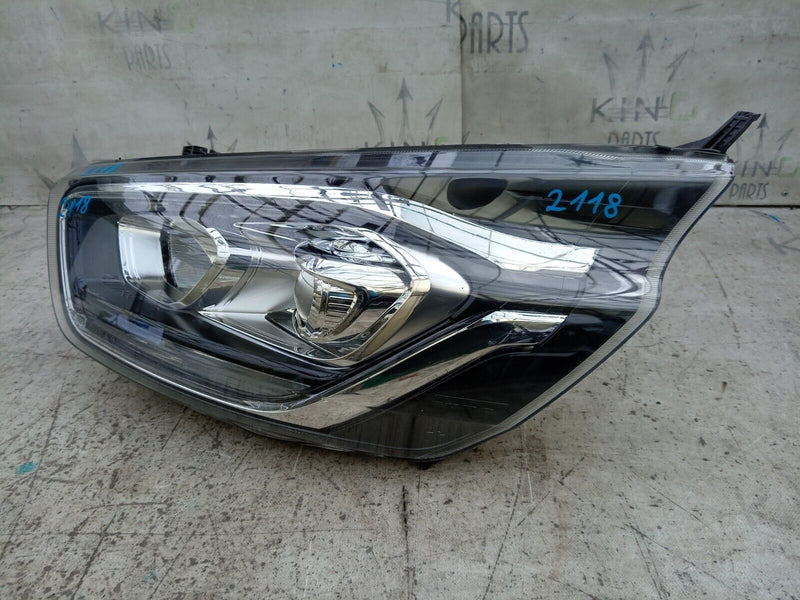 FORD TRANSIT CUSTOM LCI 2018-22 LEFT SIDE FRONT HEADLIGHT GENUINE