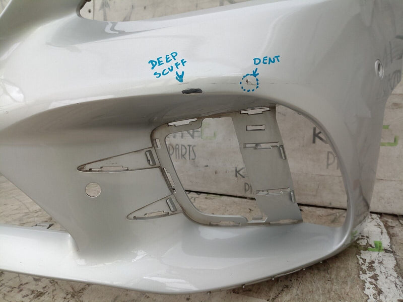 MERCEDES C W205 LCI AMG 2018-23 FRONT BUMPER GENUINE 6x PDC A2058856402