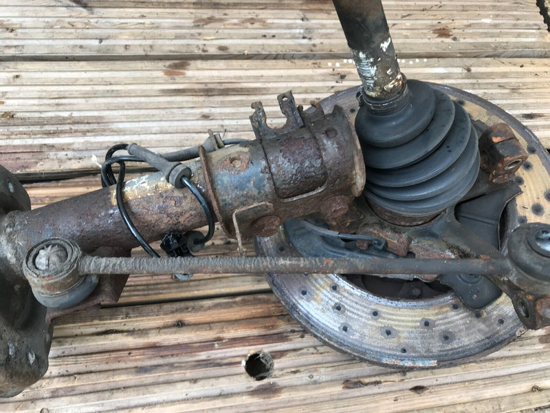 FIAT 500 ABARTH 1.4 PETROL FRONT LEG LEFT DRIVESHAFT BRAKE WHEEL SHOCK ABSORBER