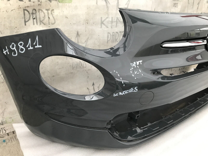 FIAT 500 LOUNGE FACELIFT 2015-23 FRONT BUMPER & TOP BADGE LOGO 735619491