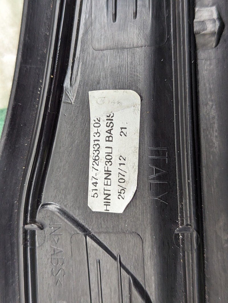 BMW 3 SERIES F30 2011-2019 REAR LEFT N/S DOOR SILL ENTRY TRIM COVER 51477263313