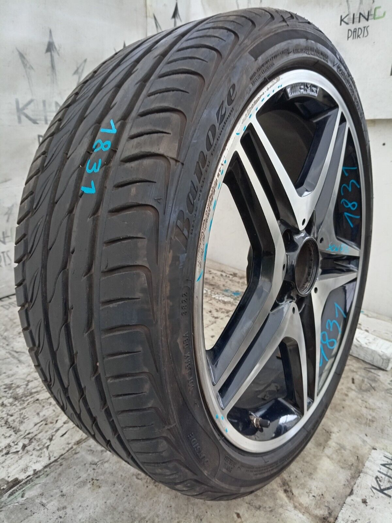 MERCEDES A W176 AMG GENUINE ALLOY WHEEL RIM 18" 7.5J ET52 TYRE 225/40 R18